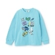 ケーピー(KP)のKPBポッププリント長袖Tシャツ ブルー(091)