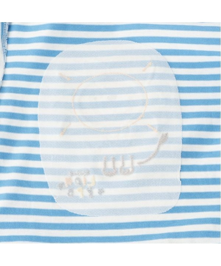 ケーピー(KP)のライオンボーダー長袖Tシャツ4