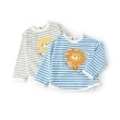 ケーピー(KP)のライオンボーダー長袖Tシャツ8