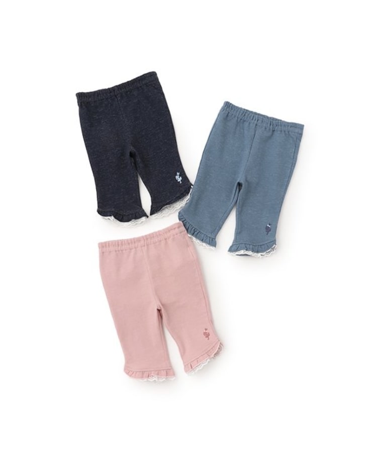 ケーピー(KP)の裾フリル6分丈パンツ8