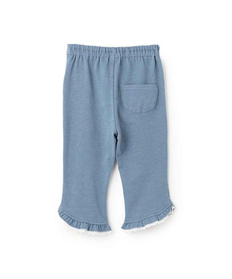 ケーピー(KP)の裾フリル6分丈パンツ1