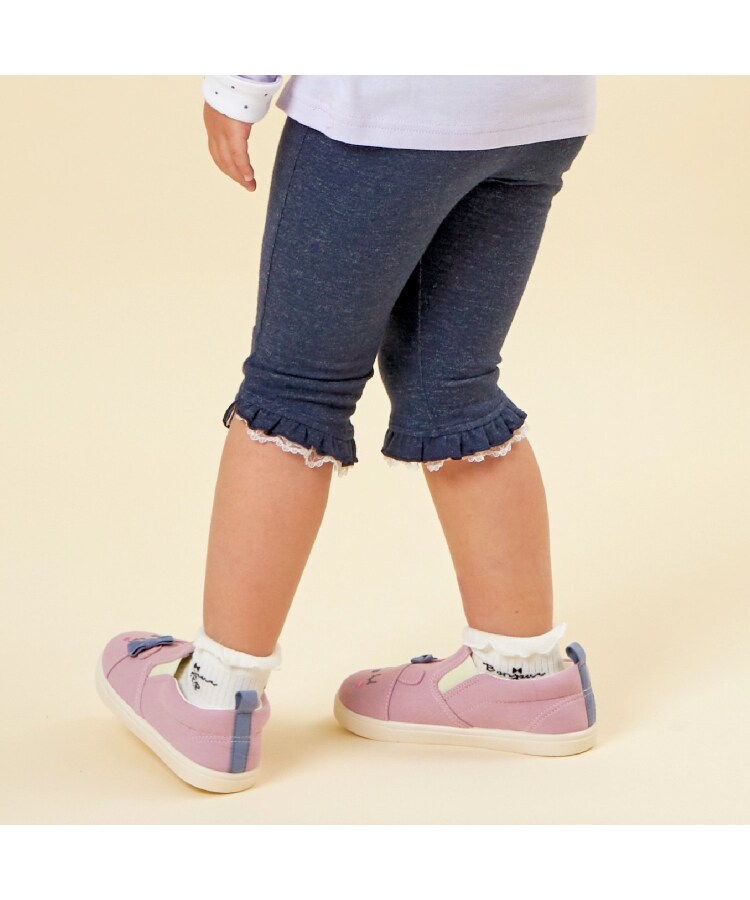 ケーピー(KP)の裾フリル6分丈パンツ12