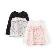 ケーピー(KP)のハートmimi柄長袖チュニック6