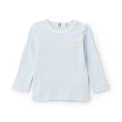 ケーピー(KP)の長袖インナーTシャツ サックスブルー(090)