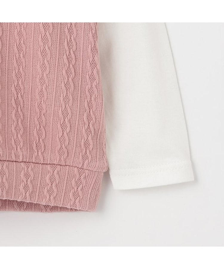 ケーピー(KP)のネクタイつきセーラーベスト&長袖Tシャツ2枚セット6