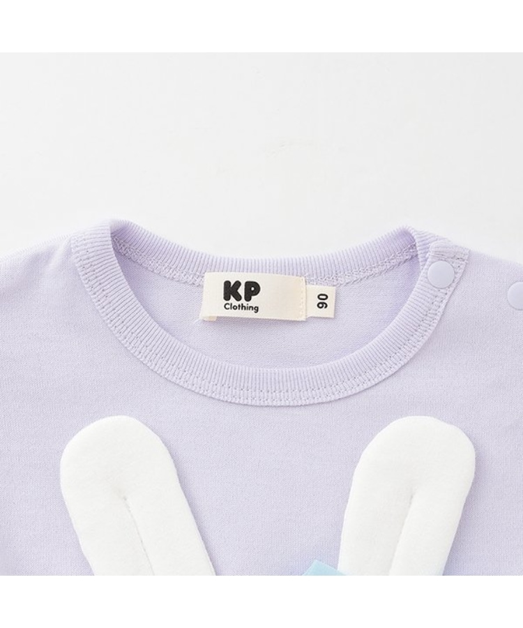 ケーピー(KP)のmimi立体耳つきTシャツx水玉ブルマセット3