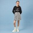 ケーピー(KP)のウエストレースチェックプリーツスカート13