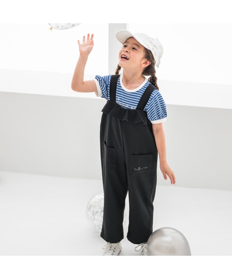 ケーピー(KP)の取外しセーラー衿つきボーダーTシャツ18
