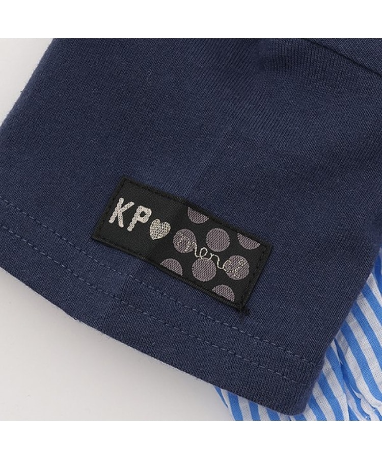 ケーピー(KP)のサッカーストライプビスチェドッキングTシャツ4
