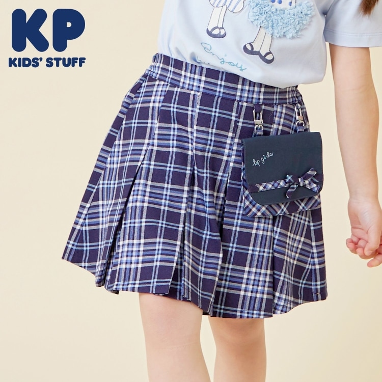 ケーピー(KP)の移動ポケットつきT/Rチェックスカパン その他