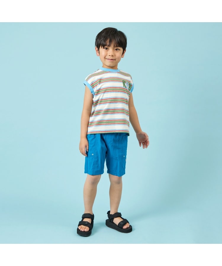 ケーピー(KP)のスラブ織りハーフパンツ12