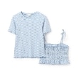 ケーピー(KP)のギンガムチェックTシャツビスチェセット2