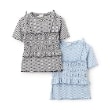 ケーピー(KP)のギンガムチェックTシャツビスチェセット10