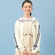 ケーピー(KP)のセーラーカラージップカーディガン9