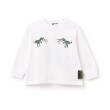 ケーピー(KP)の日本製/JAPANモチーフ長袖Tシャツ ホワイト(001)