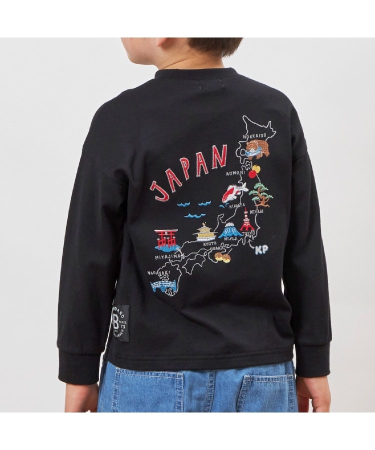 ケーピー(KP)の日本製/JAPANモチーフ長袖Tシャツ13