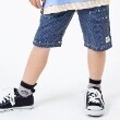 ケーピー(KP)のドライメッシュデニム風プリントハーフパンツ12