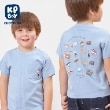 ケーピー(KP)の日本製/JAPANESEFOOD半袖Tシャツ ブルー(091)