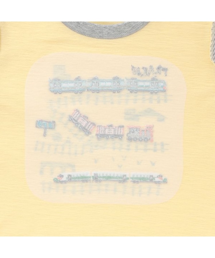 ケーピー(KP)の電車刺しゅう半袖Tシャツ5