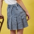 ケーピー(KP)のメッシュデニムプリーツスカート15