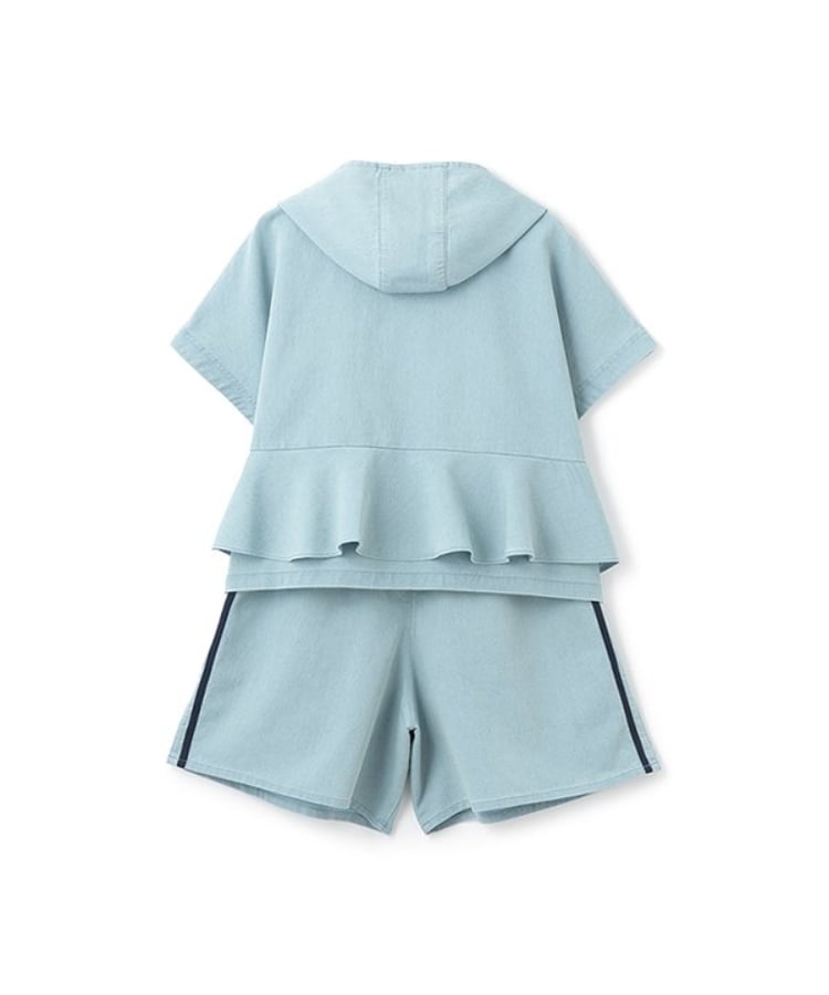 ケーピー(KP)のメッシュデニムセットアップ1