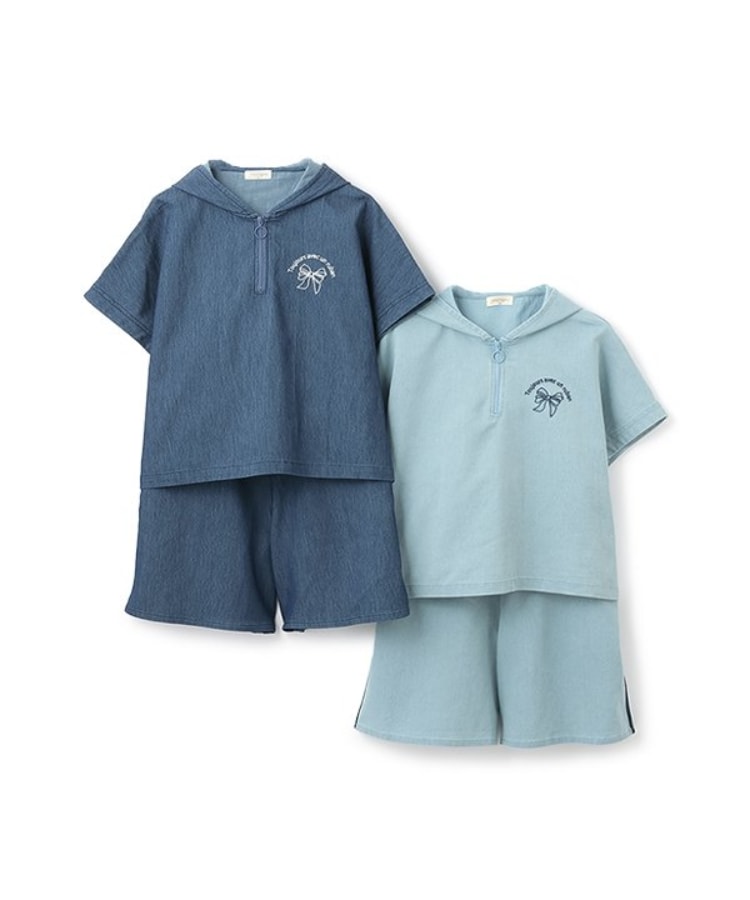 ケーピー(KP)のメッシュデニムセットアップ14
