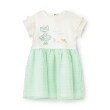 ケーピー(KP)のmimiチェックシフォンワンピース ミントグリーン(021)
