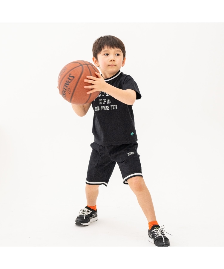 ケーピー(KP)のソロナリブ衿つき半袖Tシャツ23