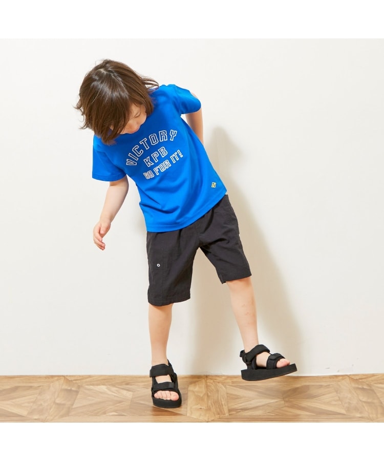 ケーピー(KP)のソロナリブ衿つき半袖Tシャツ26