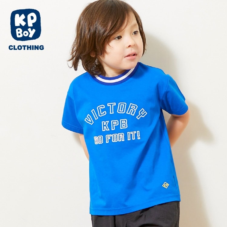 ケーピー(KP)のソロナリブ衿つき半袖Tシャツ その他