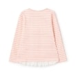 ケーピー(KP)のmimiアップリケボーダー長袖Tシャツ1