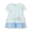 ケーピー(KP)のmimiピクニックモチーフチュニック サックスブルー(090)