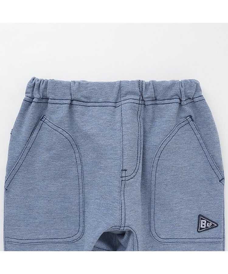ケーピー(KP)のストレッチデニムニット７分丈パンツ2