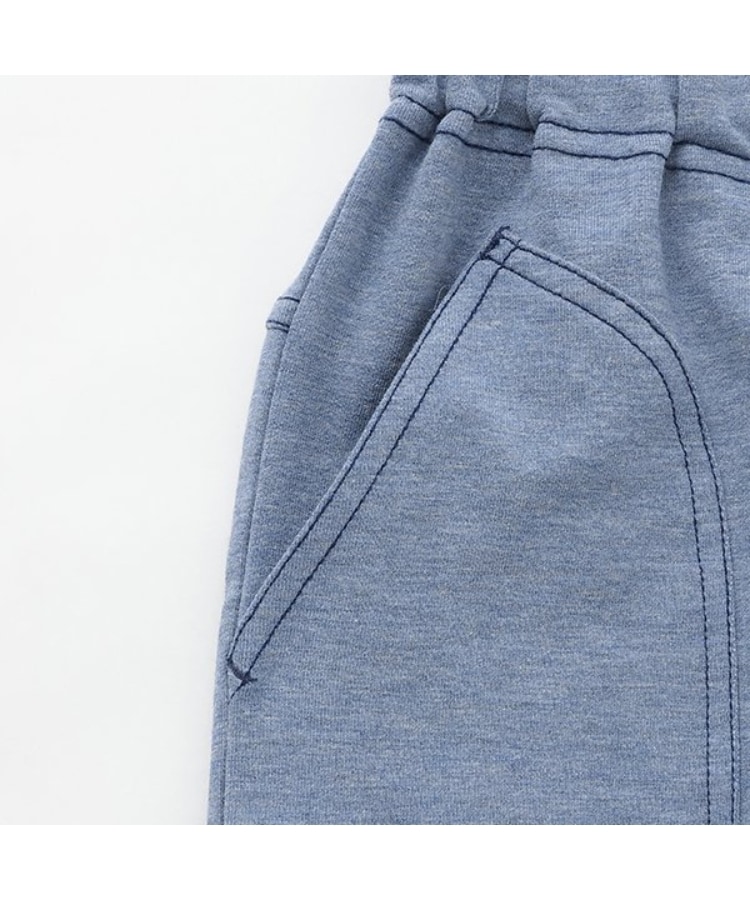 ケーピー(KP)のストレッチデニムニット７分丈パンツ3