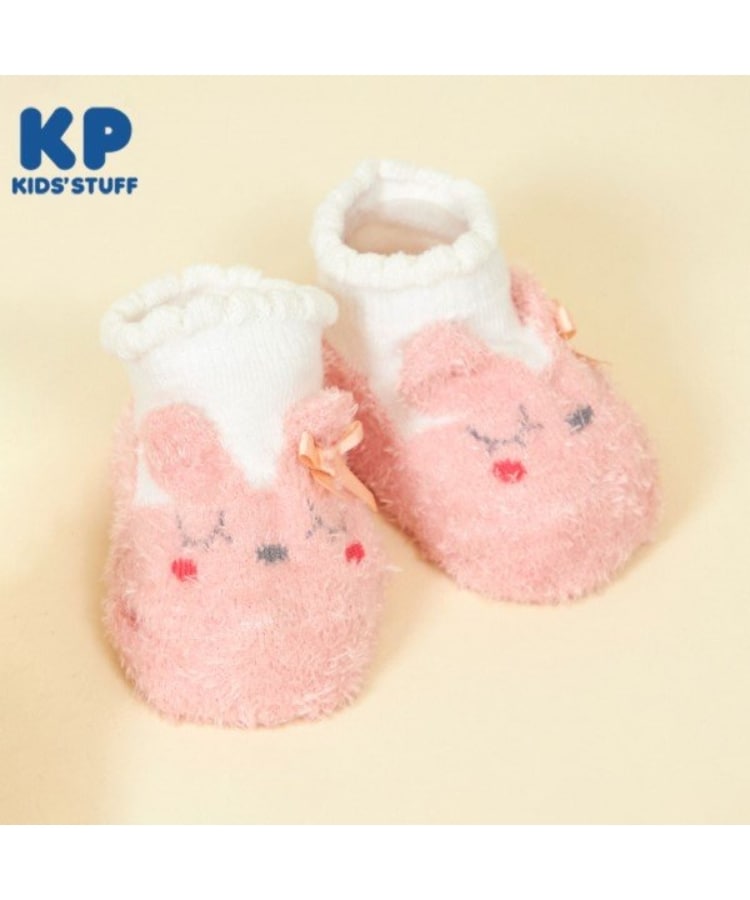 ケーピー(KP)のKP うさぎモチーフカップソックス(9～13) ピンク(071)