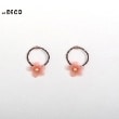 ケーピー(KP)のKPDECO オーガンジー花モチーフ ヘアゴム2個セット ピンク(172)