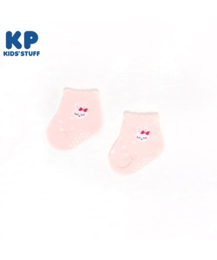 ケーピー(KP)のKP うさぎモチーフソックス(9～13) ライトピンク(070)