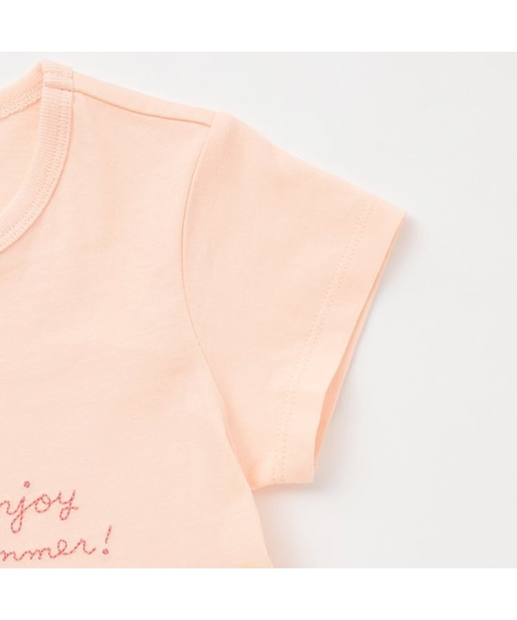 ケーピー(KP)のmimi&piou パネルプリント 半袖Ｔシャツ6