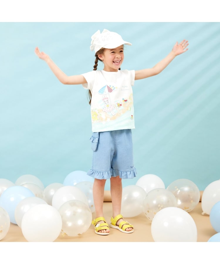 ケーピー(KP)のmimi&piou パネルプリント 半袖Ｔシャツ12