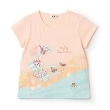 ケーピー(KP)のmimi&piou パネルプリント 半袖Ｔシャツ ピンク(071)
