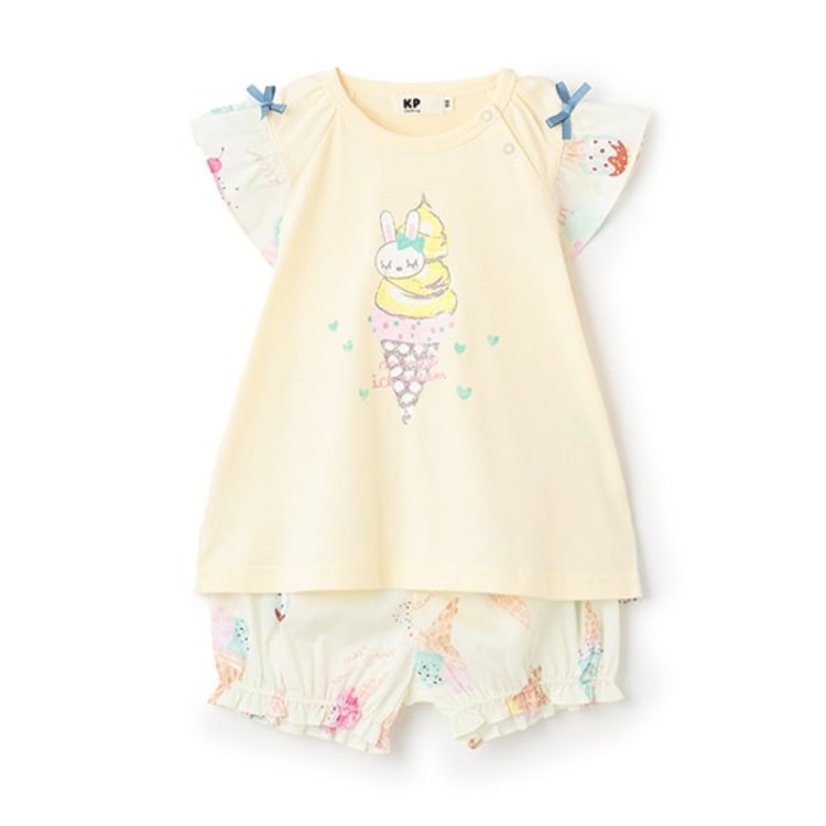 ケーピー(KP)のアイスクリームプリント Tシャツ＆ブルマセット その他