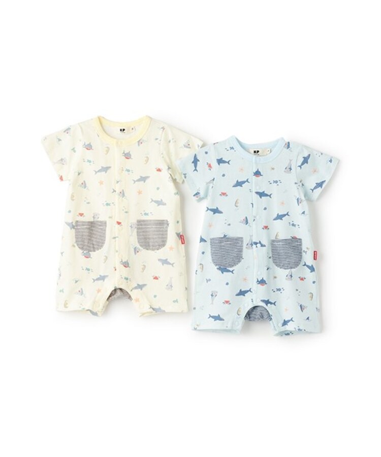 ケーピー(KP)のサメ柄ショートオール9