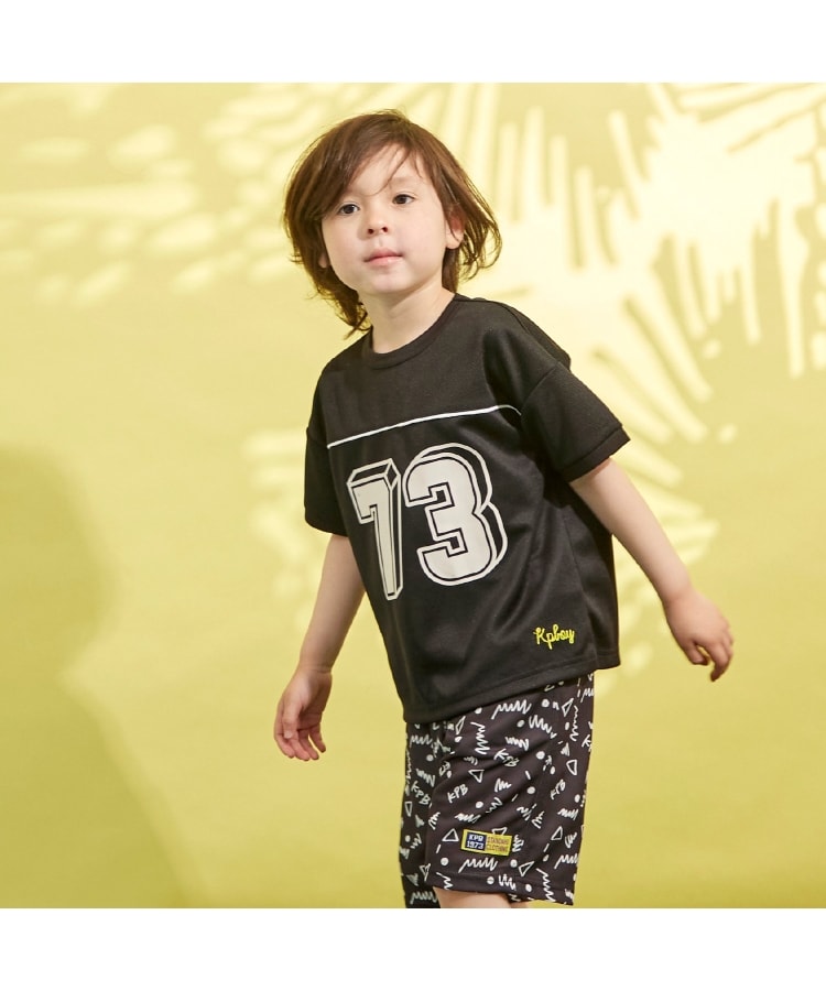 ケーピー(KP)の紫外線で色の変わるプリント メッシュキシリトール加工Ｔシャツ14