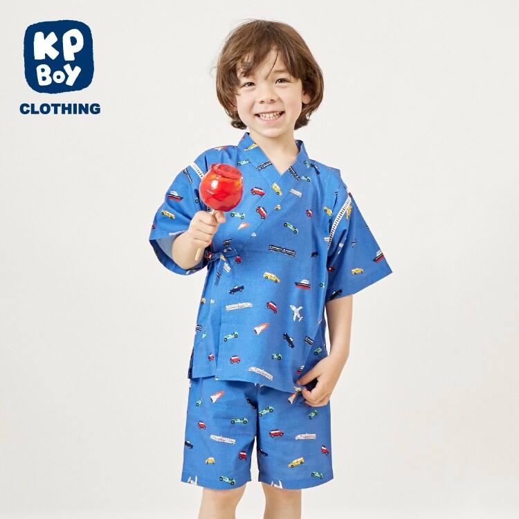 ケーピー(KP)の甚平 乗り物総柄 その他