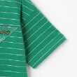 ケーピー(KP)のバックプリント マルチボーダー半袖Tシャツ5