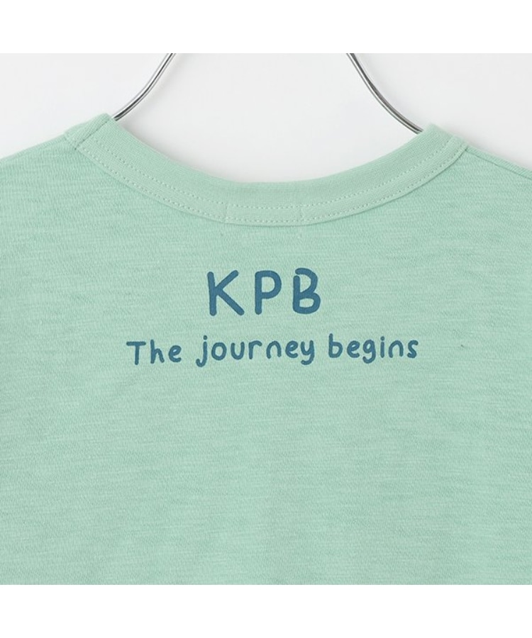 ケーピー(KP)の電車プリント スラブ天竺 半袖Ｔシャツ10