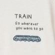 ケーピー(KP)の電車プリント スラブ天竺 半袖Ｔシャツ3