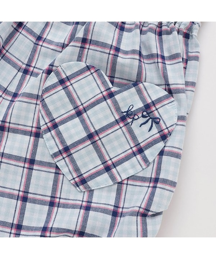 ケーピー(KP)の先染めチェック ショートパンツ7