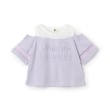 ケーピー(KP)の肩見せ シアースリーブ Tシャツ ラベンダー(080)
