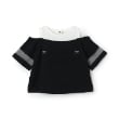 ケーピー(KP)の肩見せ シアースリーブ Tシャツ ブラック(219)